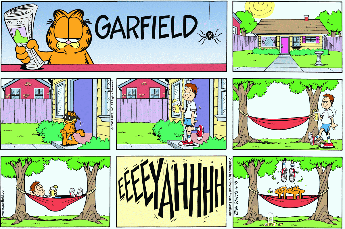 Garfield, April 13, 2008