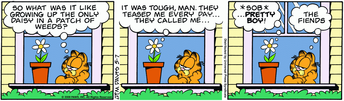 Garfield, May 7, 2008