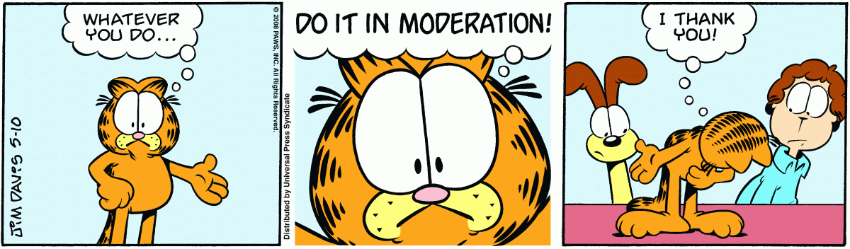 Garfield, May 10, 2008
