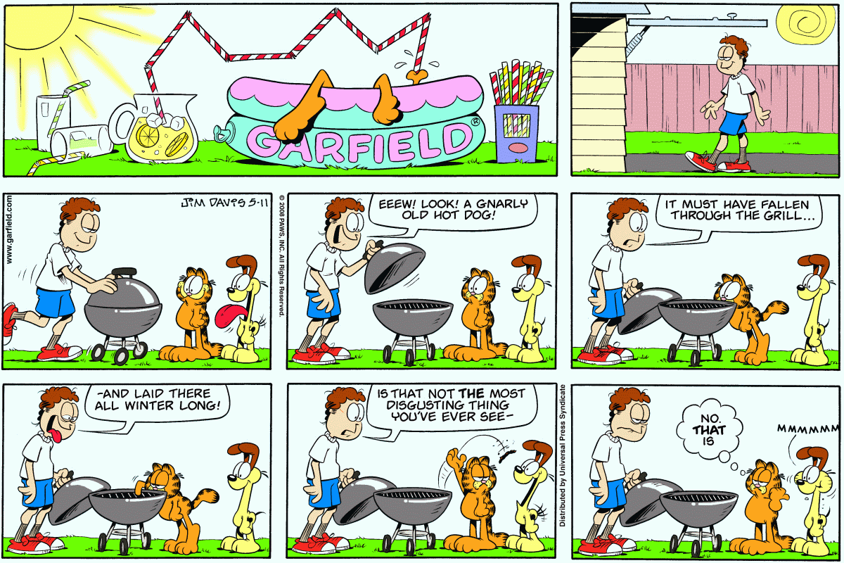 Garfield, May 11, 2008