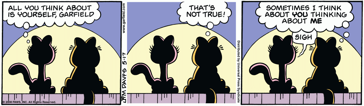 Garfield, May 17, 2008