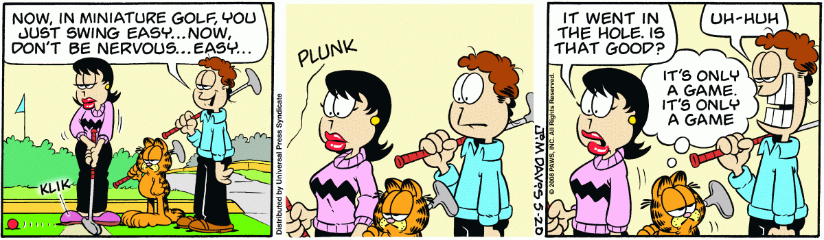 Garfield, May 20, 2008