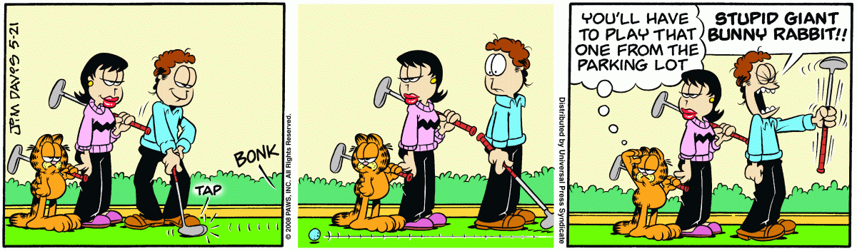 Garfield, May 21, 2008