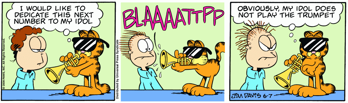 Garfield, June 7, 2008