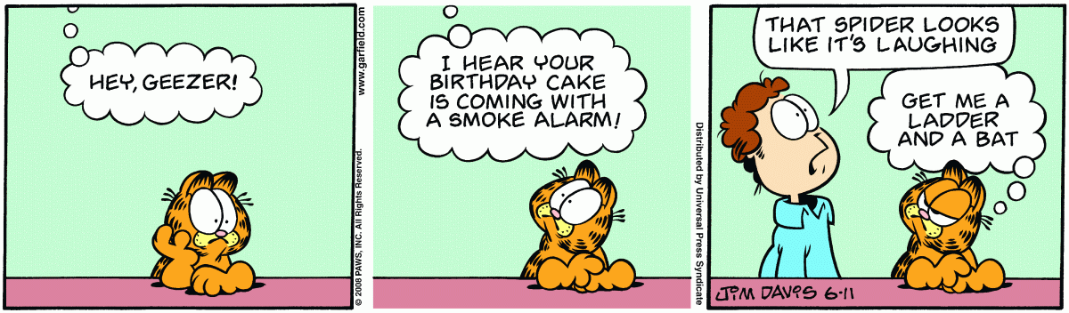 Garfield, June 11, 2008