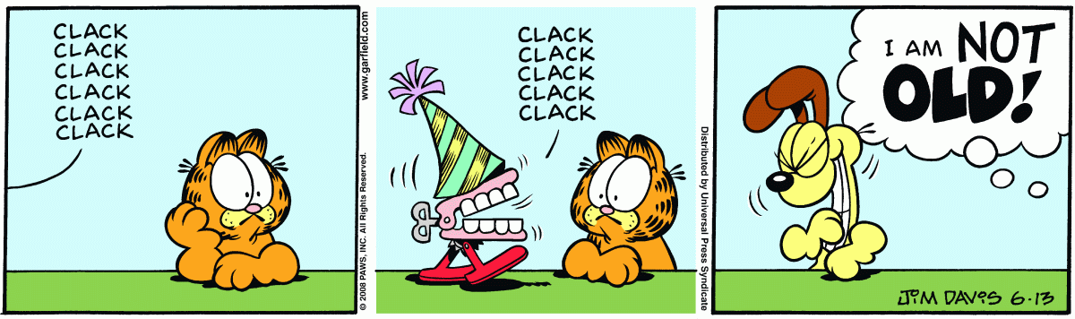 Garfield, June 13, 2008