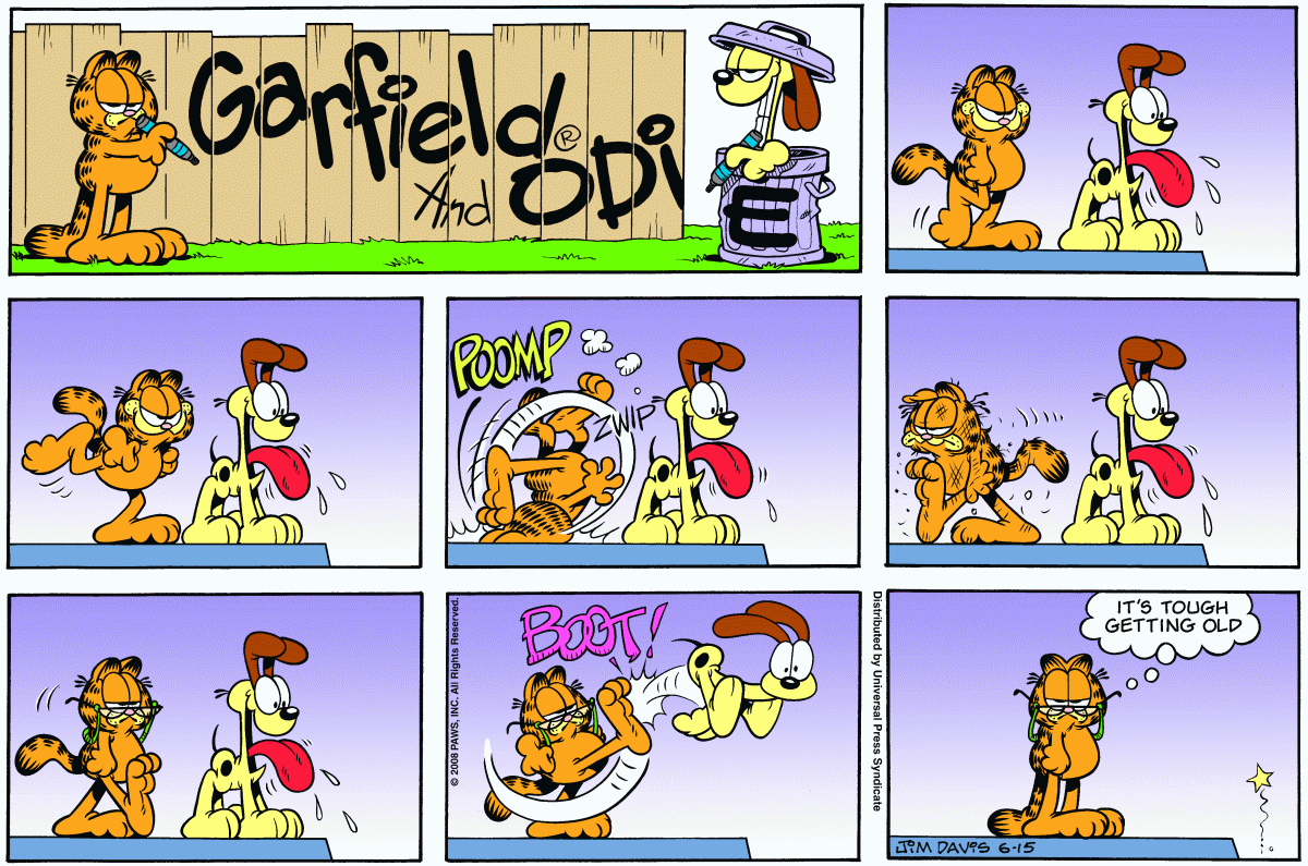 Garfield, June 15, 2008