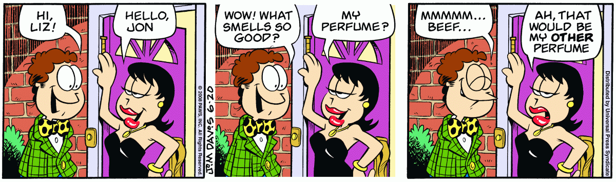 Garfield, June 20, 2008