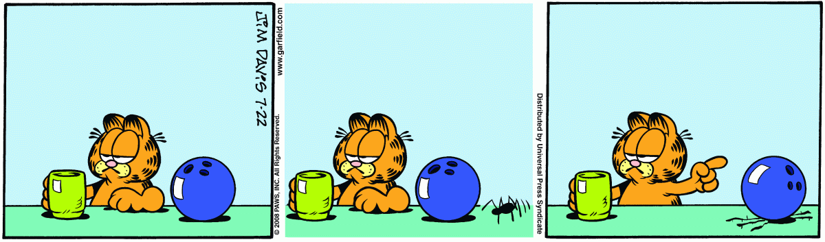 Garfield, July 22, 2008