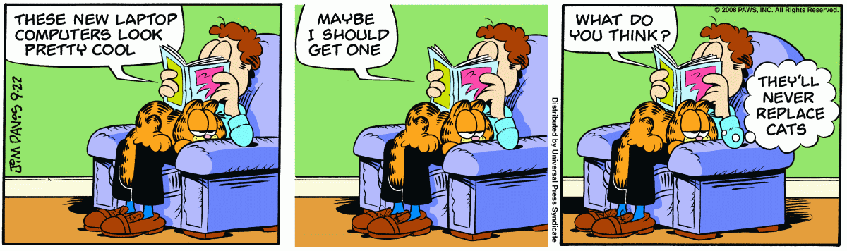 Garfield, September 22, 2008