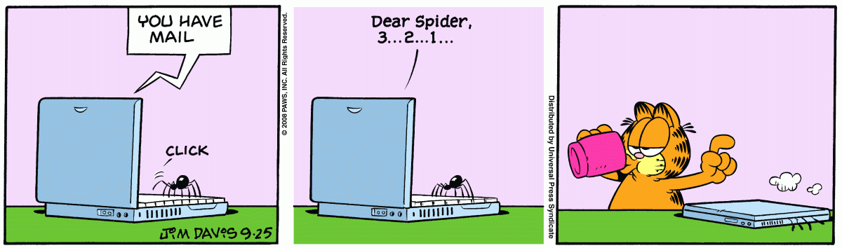 Garfield, September 25, 2008