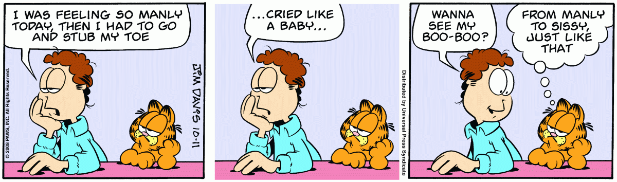 Garfield, October 11, 2008