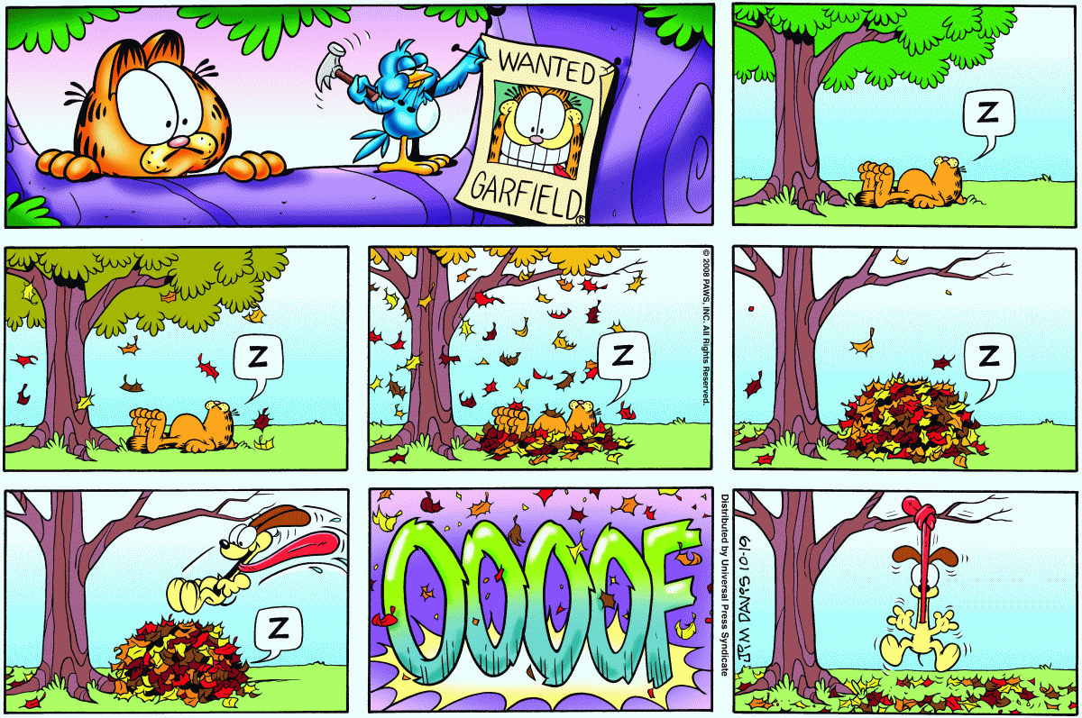 Garfield, October 19, 2008