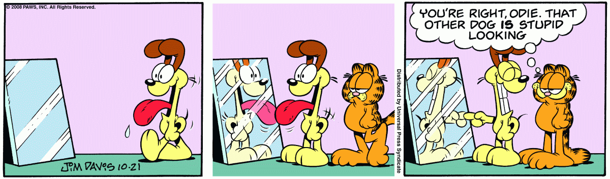 Garfield, October 21, 2008