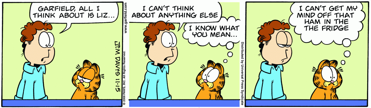 Garfield, November 15, 2008