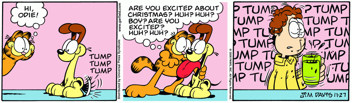 Garfield, November 27, 2008