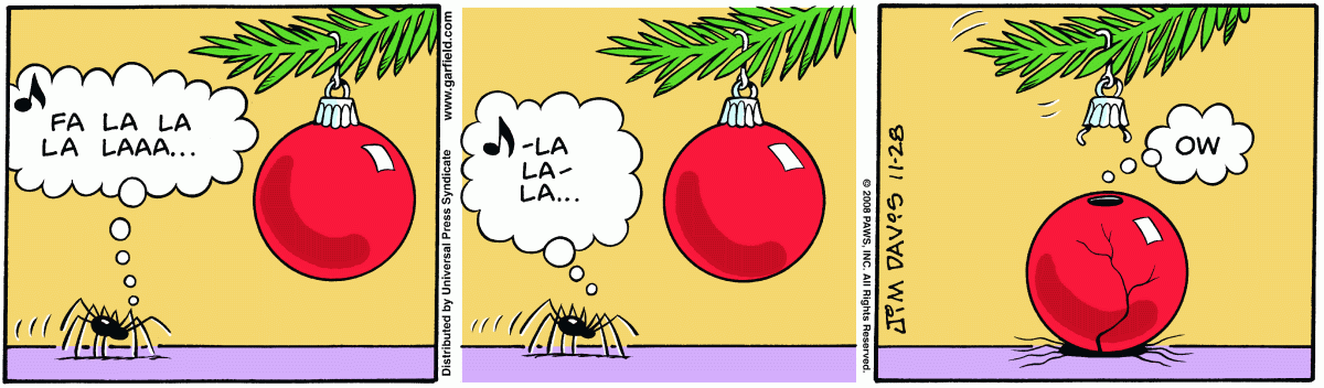 Garfield, November 28, 2008