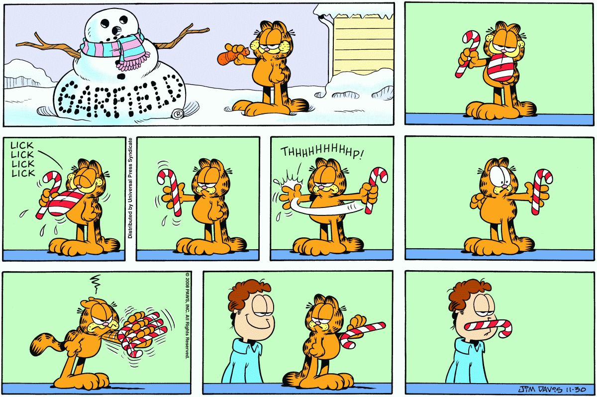 Garfield, November 30, 2008