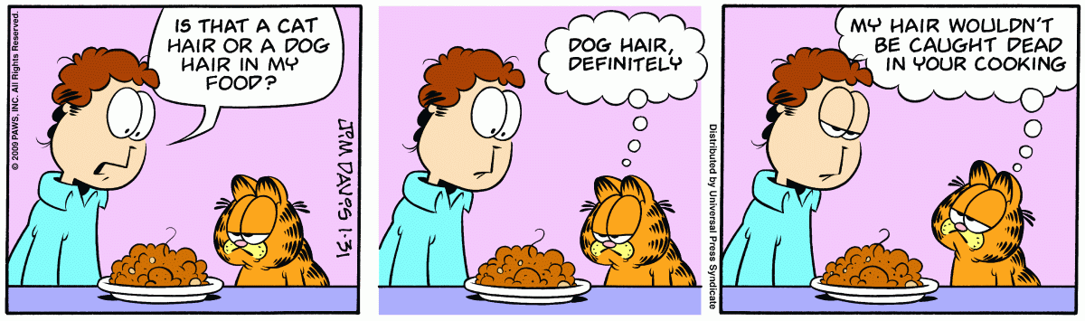 Garfield, January 31, 2009