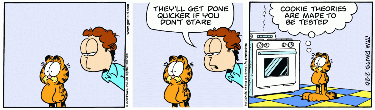 Garfield, February 20, 2009