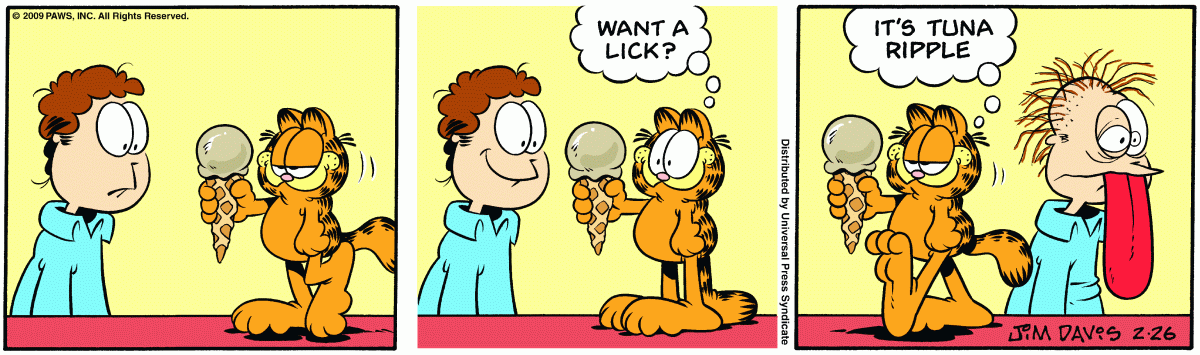 Garfield, February 26, 2009