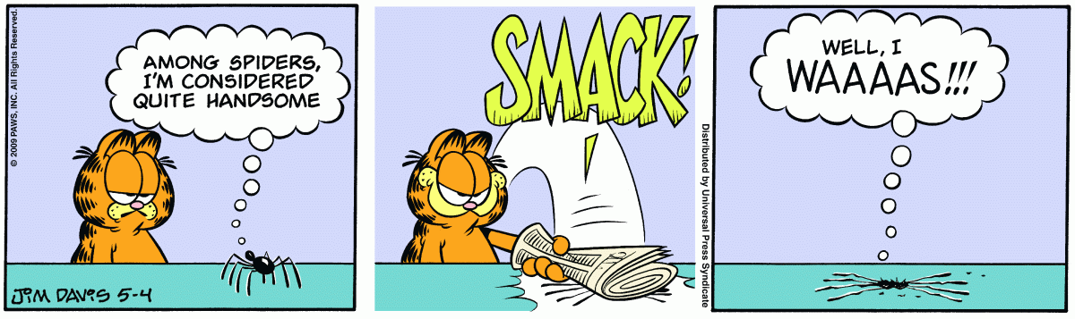 Garfield, May 4, 2009