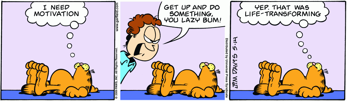 Garfield, May 14, 2009