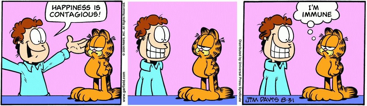 Garfield, August 31, 2009