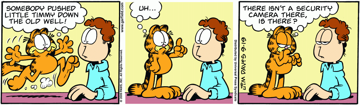 Garfield, September 19, 2009