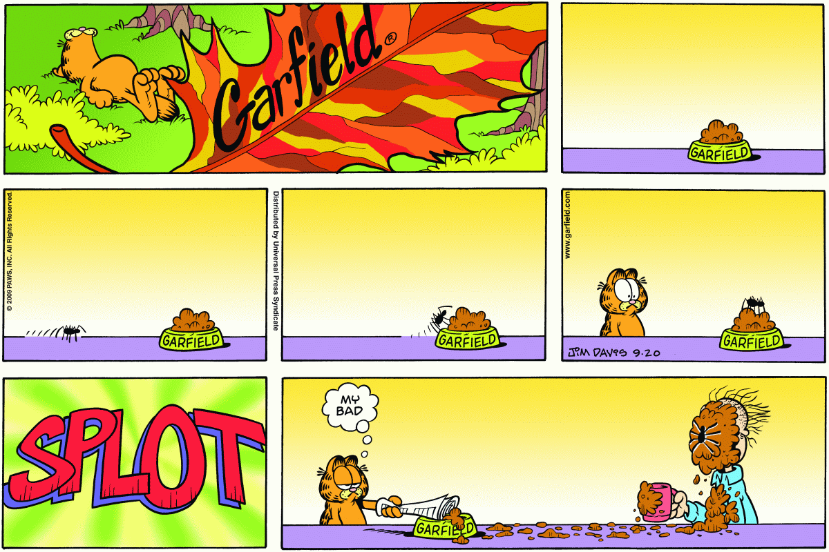 Garfield, September 20, 2009