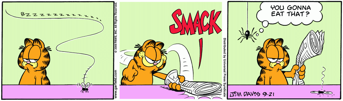 Garfield, September 21, 2009