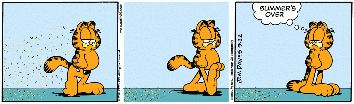 Garfield, September 22, 2009