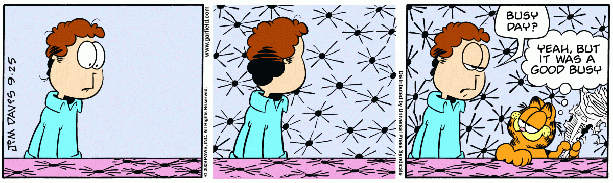 Garfield, September 25, 2009