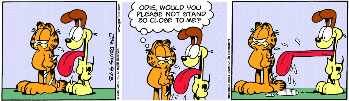 Garfield, September 28, 2009