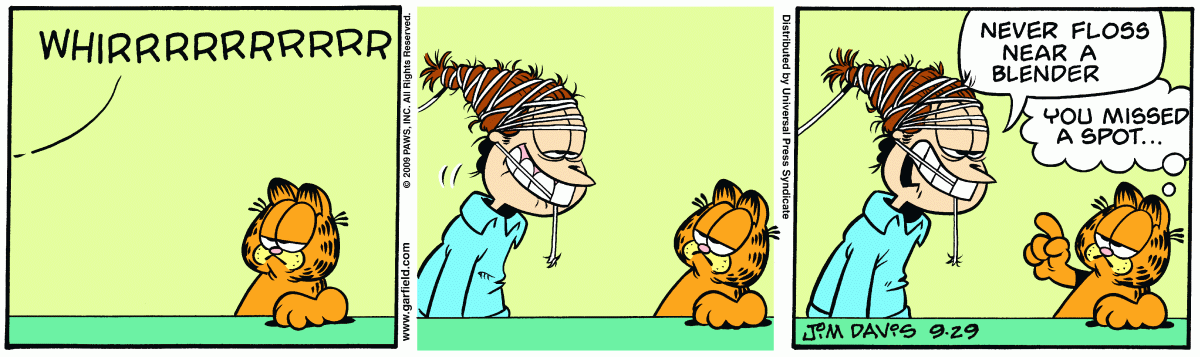 Garfield, September 29, 2009