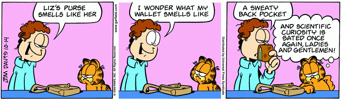 Garfield, October 14, 2009