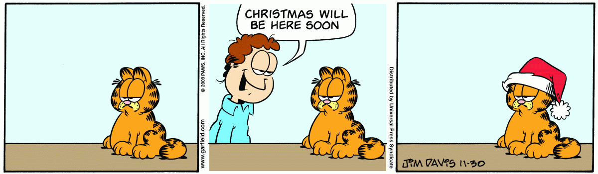 Garfield, November 30, 2009