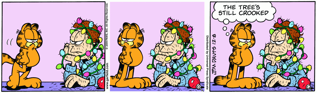Garfield, December 8, 2009