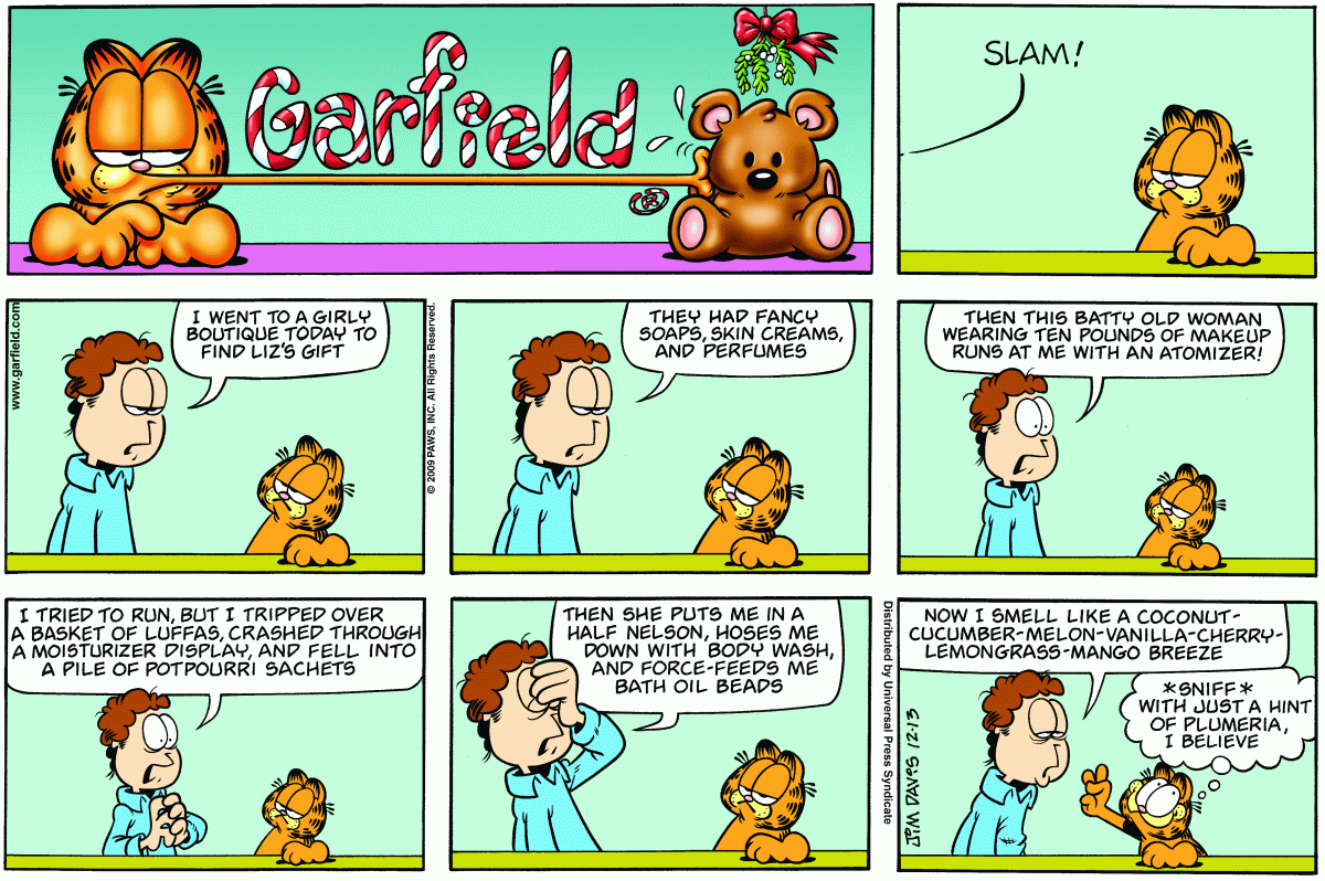 Garfield, December 13, 2009