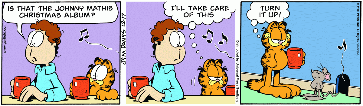 Garfield, December 17, 2009