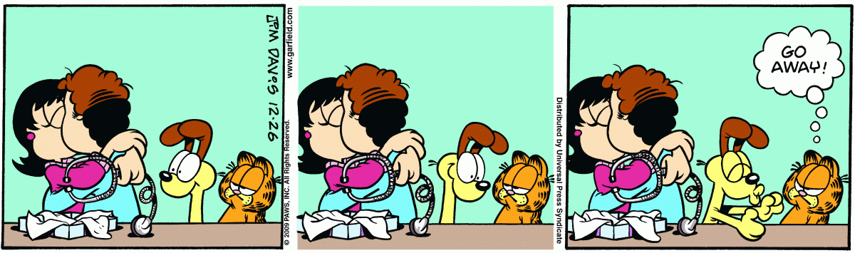 Garfield, December 26, 2009