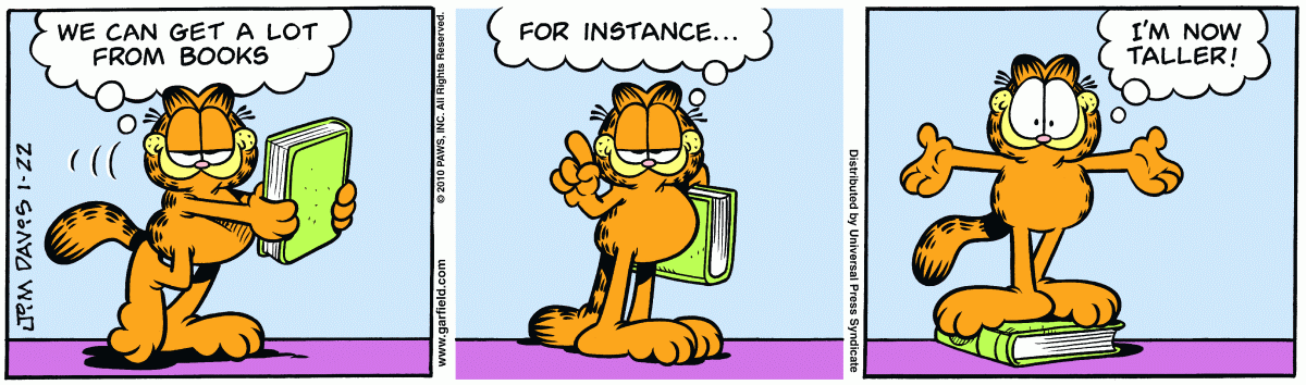 Garfield, January 22, 2010