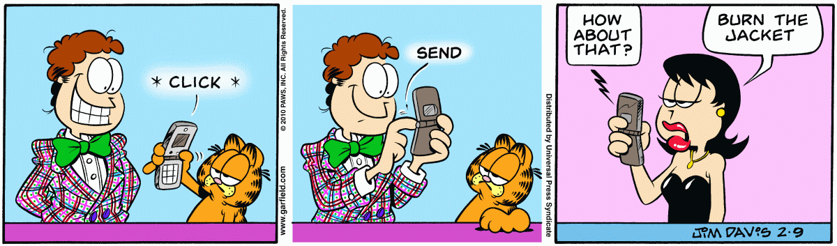 Garfield, February 9, 2010