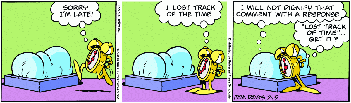 Garfield, February 15, 2010