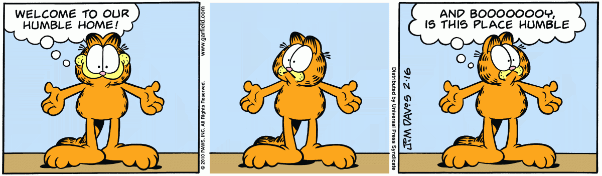 Garfield, February 16, 2010