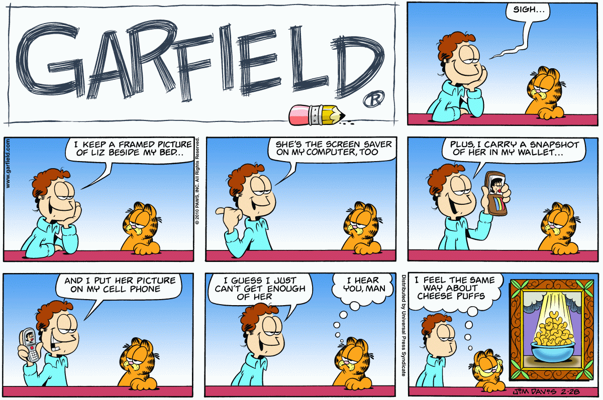 Garfield, February 28, 2010