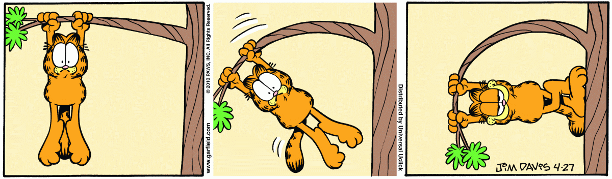 Garfield, April 27, 2010