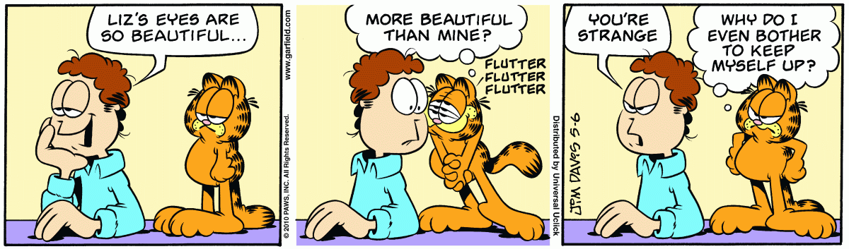 Garfield, May 6, 2010