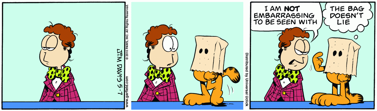 Garfield, May 7, 2010