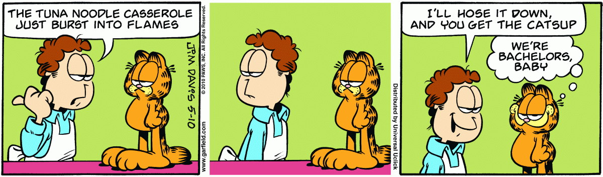 Garfield, May 10, 2010